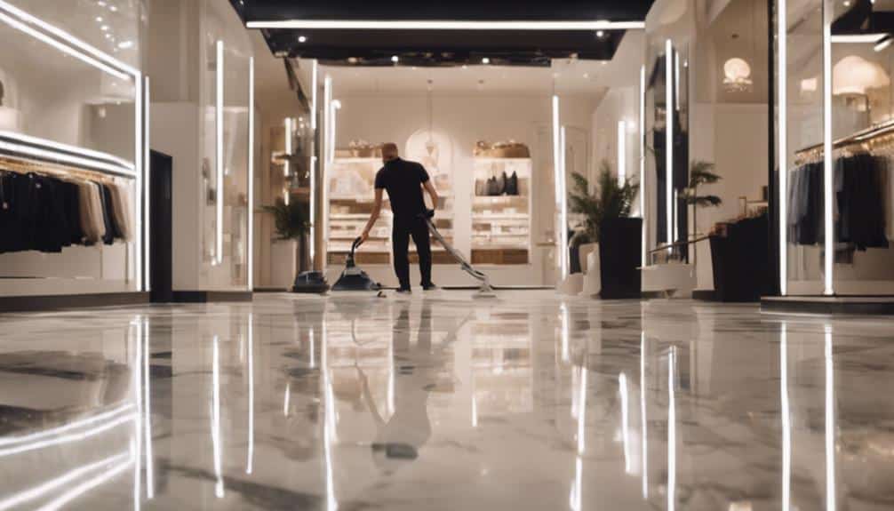 floor polishing methods discussed