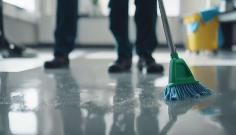 maintaining cleanliness in workspace