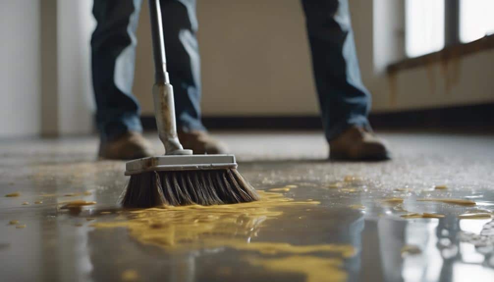 removing oil stains effectively