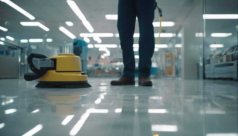 evaluating commercial floor maintenance