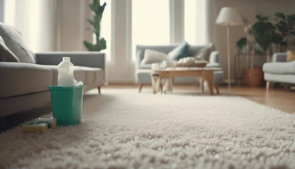 carpet cleaning at home
