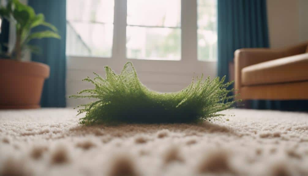 carpets impact indoor air