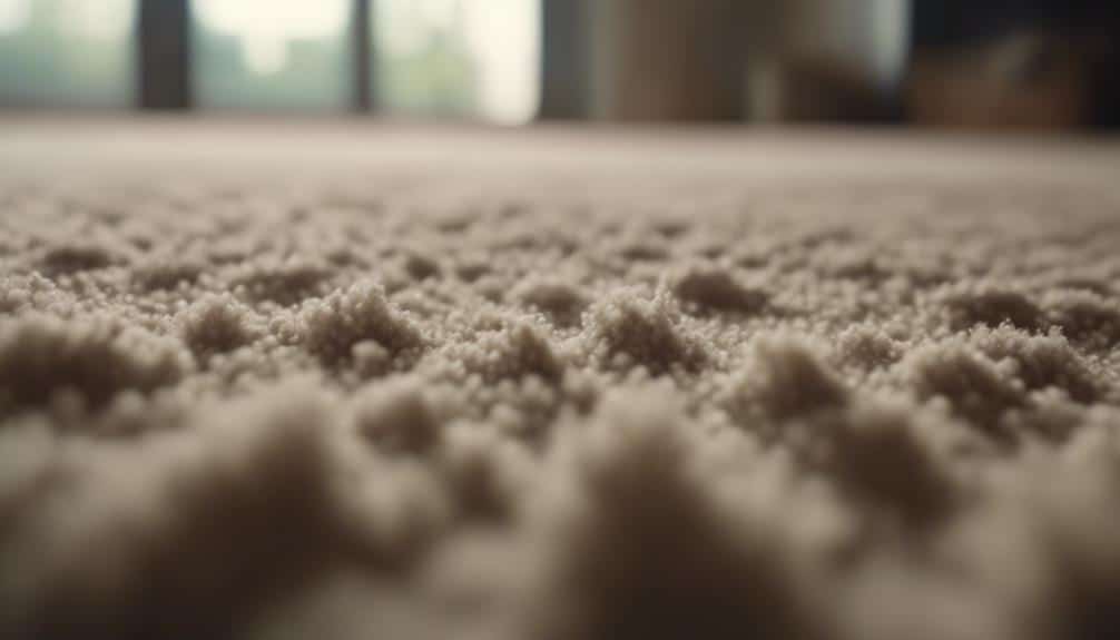 carpets trap moisture easily