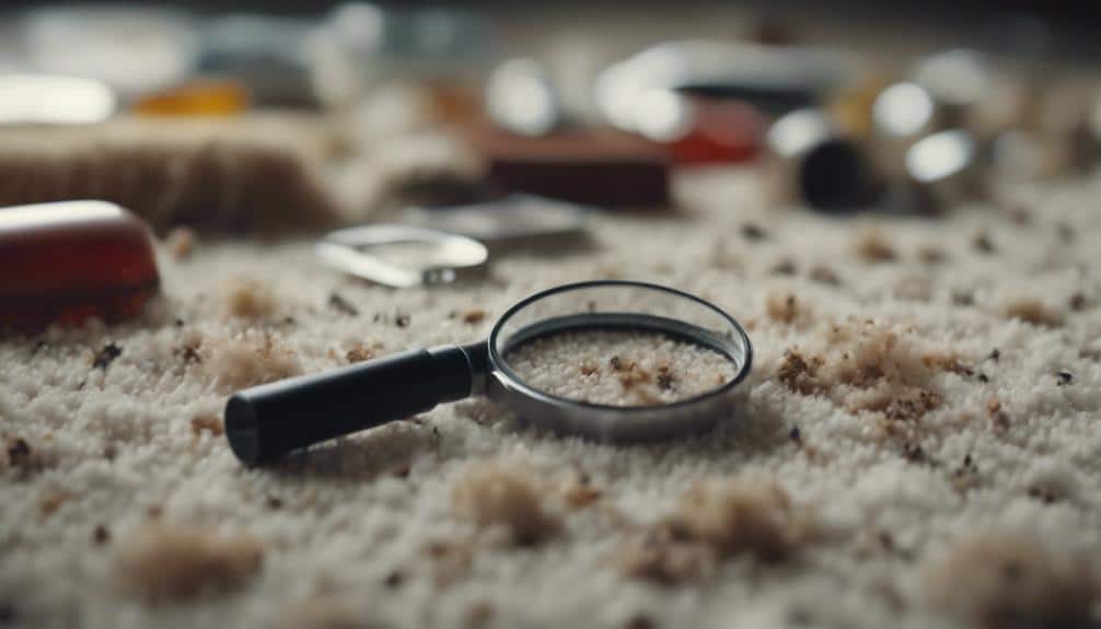 mold growth in carpets