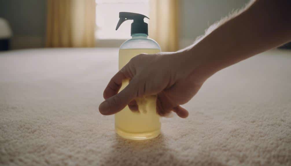 prompt spot cleaning steps