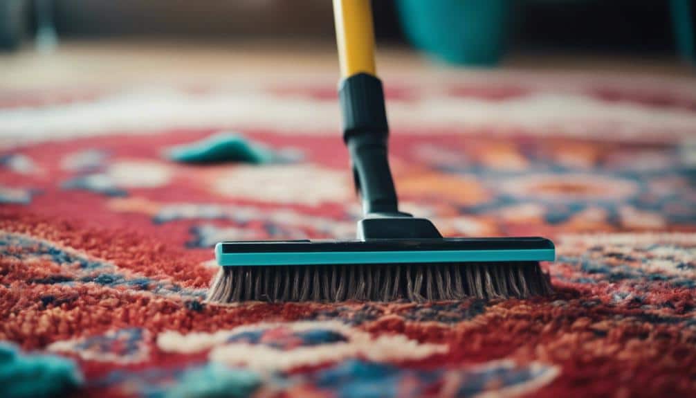 restoring worn carpet fibers