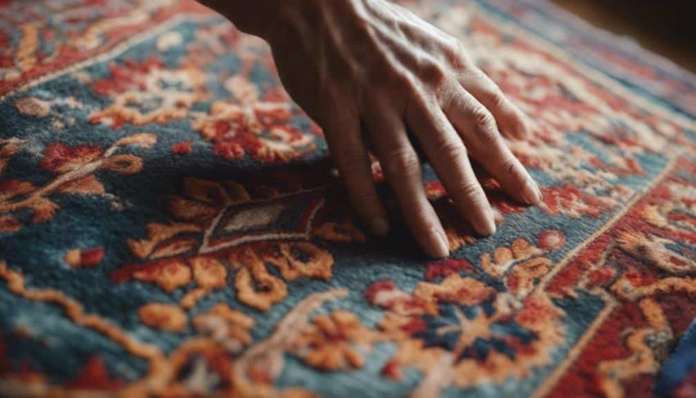 clean and groom the carpet