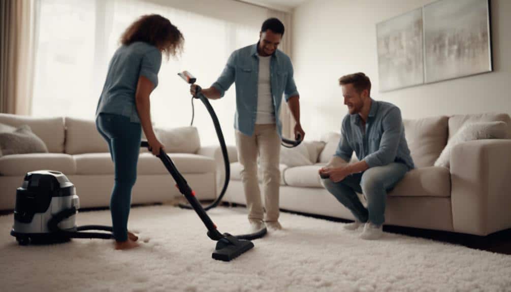 educate tenants carpet maintenance