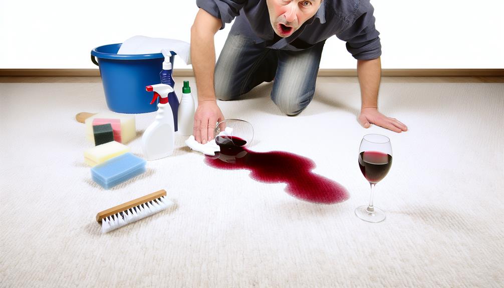 cleaning up unexpected messes