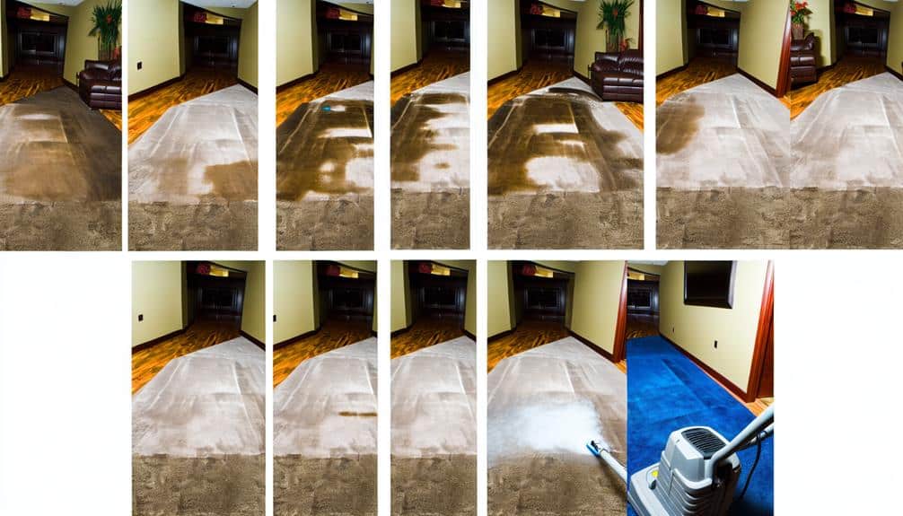 Deep cleaning with encapsulation