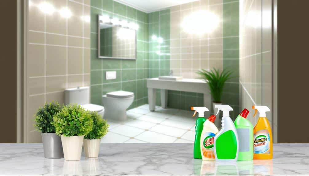 eco friendly cleaning product selection