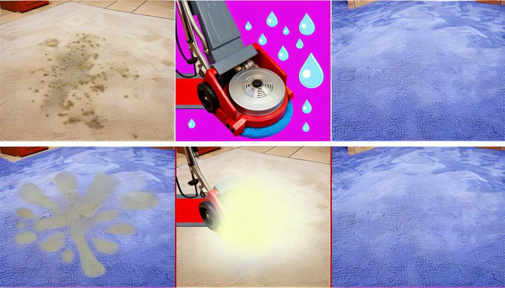 detailed bonnet carpet cleaning