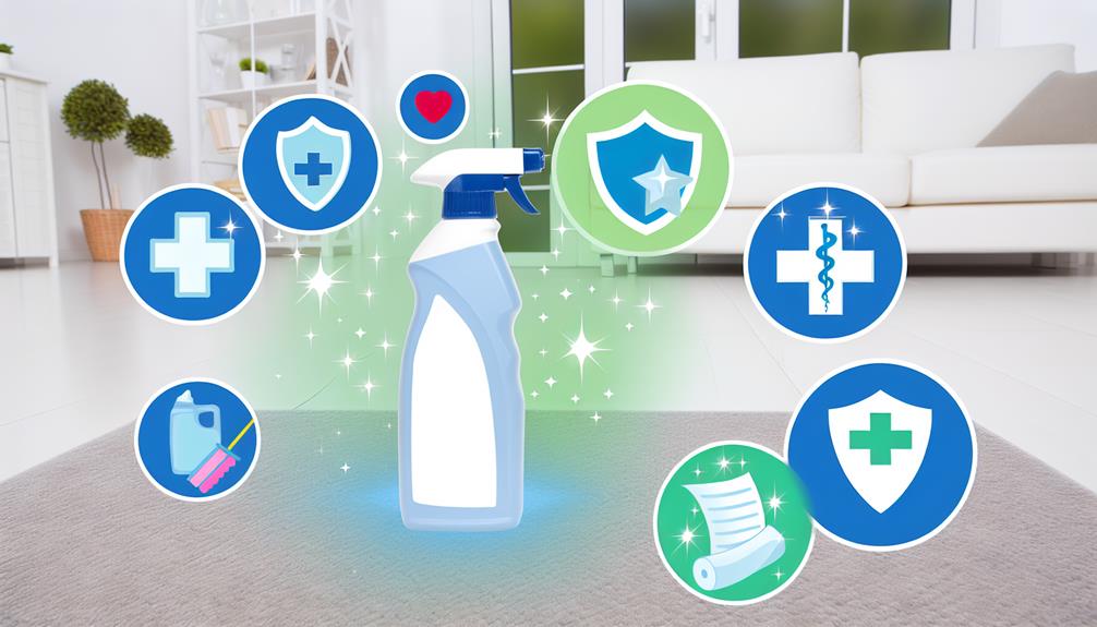 foam cleaning for hygiene