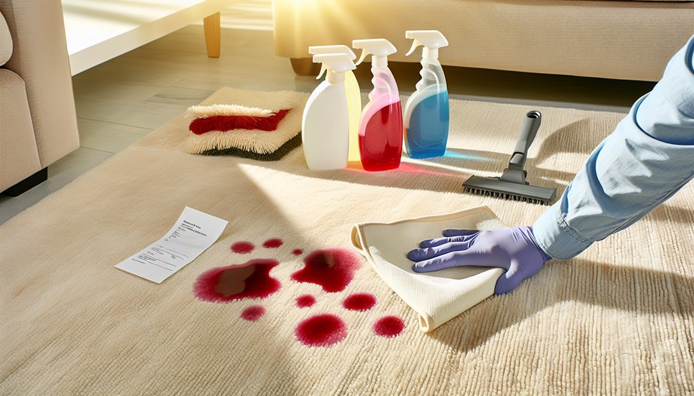 accidental localized stain protection