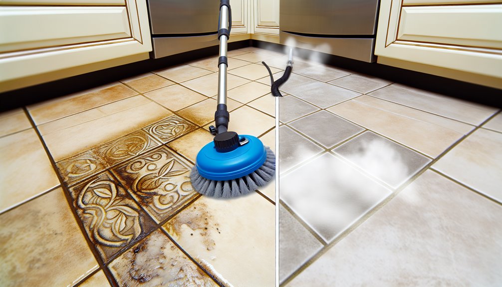 controlled grout restoration workflow