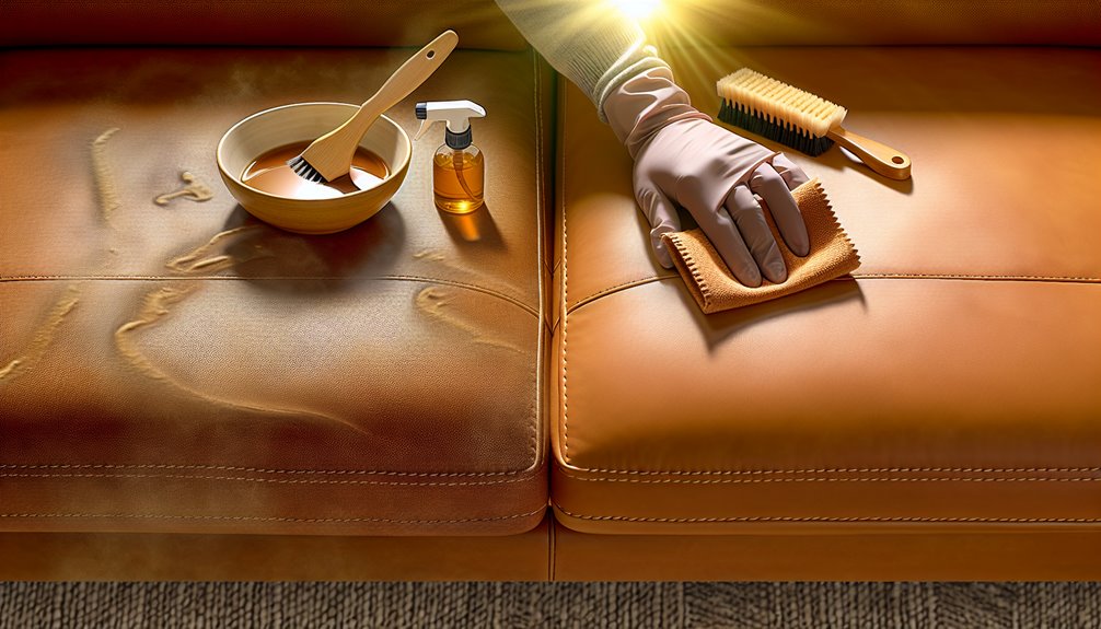 gentle finish safe leather cleaning