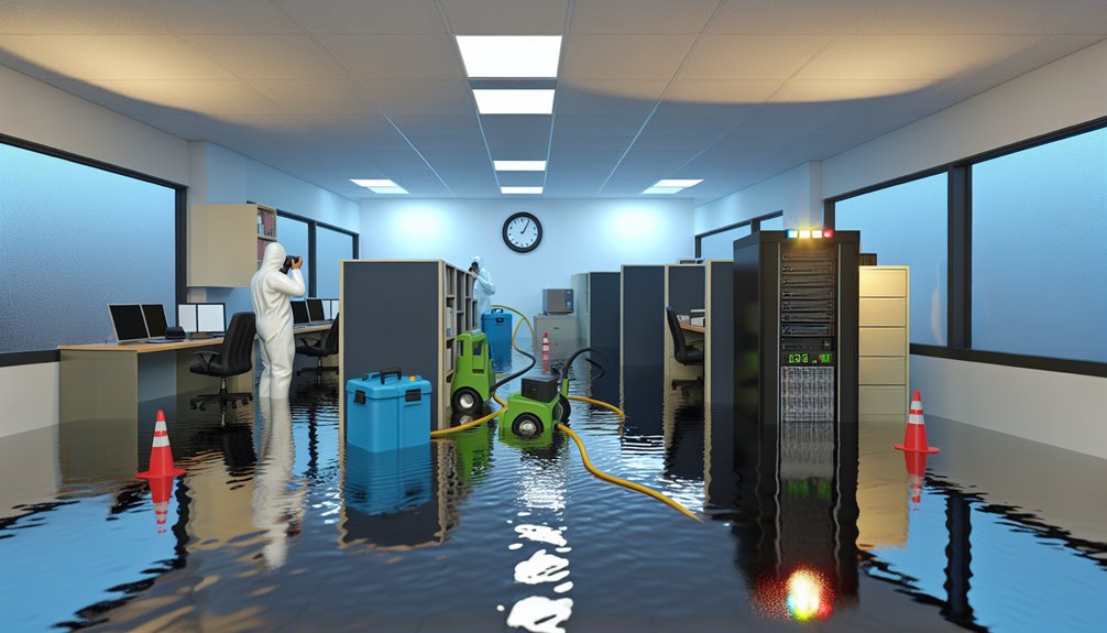 immediate water damage response