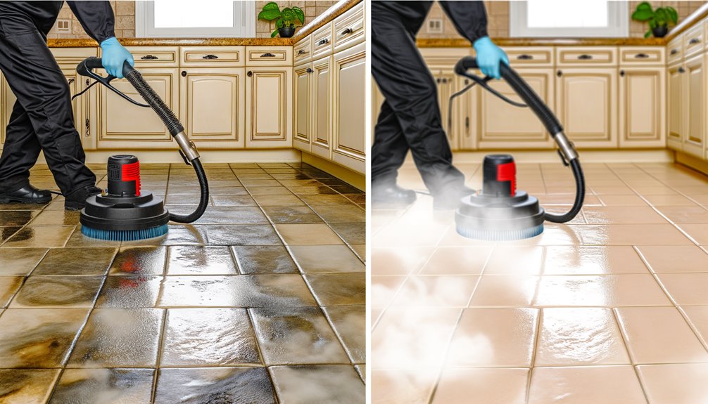 professional tile and grout restoration