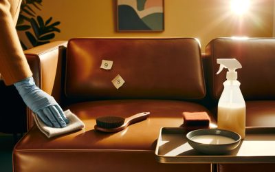 Leather Furniture Revival: Safe Cleaning and Protection Without Damage